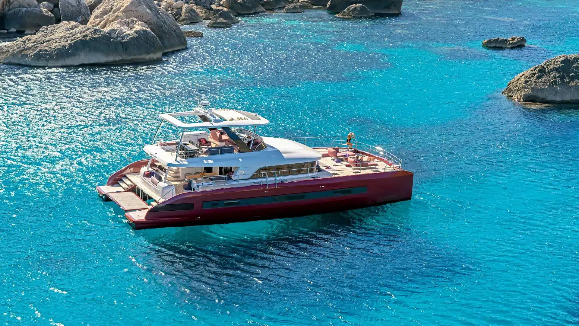 Luxury Power Catamarans with Crew