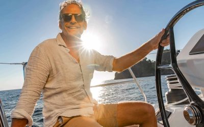 sailor on a boat in Croatia