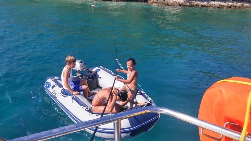 Sailing with kids in Croatia