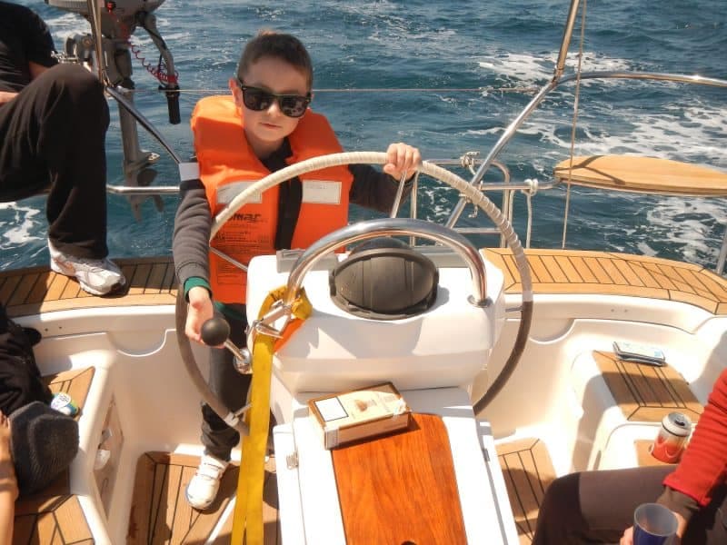 Sailing with kids in Croatia